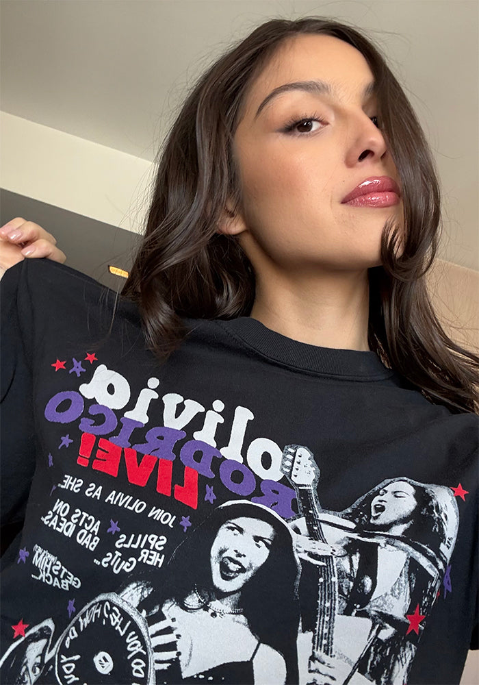 olivia rodrigo live t-shirt