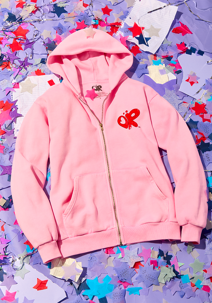 live at a festival near you zip hoodie front 