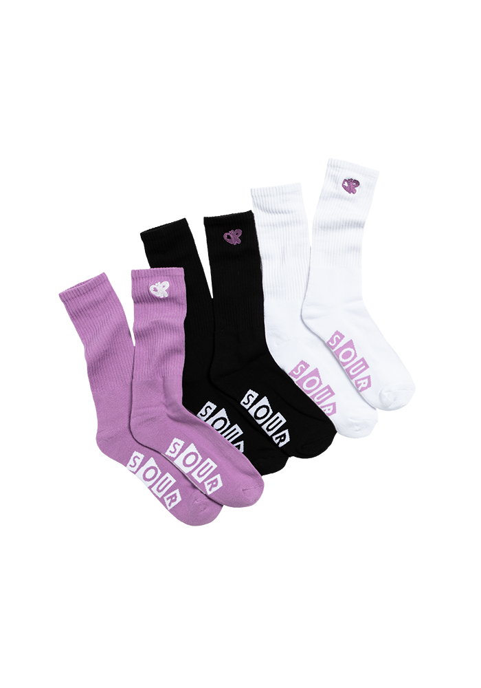 SOUR socks 3-pack