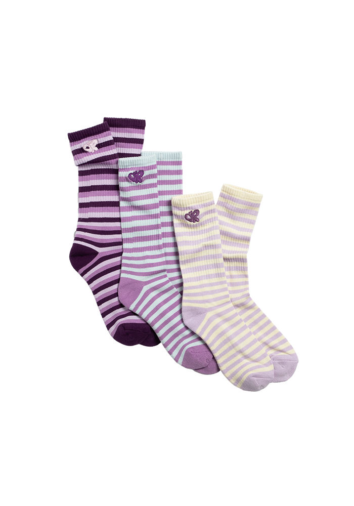 olivia rodrigo striped socks 3-pack