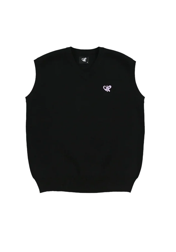 olivia rodrigo logo sweater vest