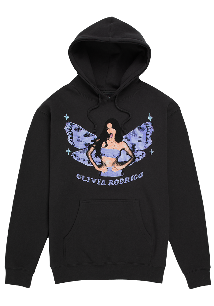 butterfly wings hoodie front