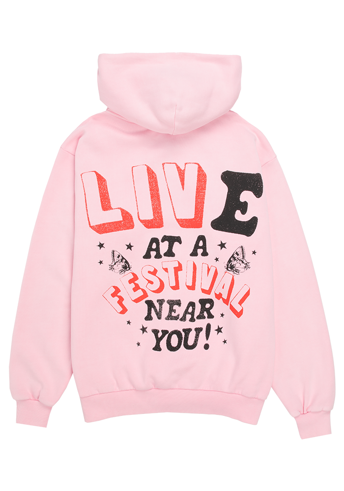 live at a festival near you zip hoodie