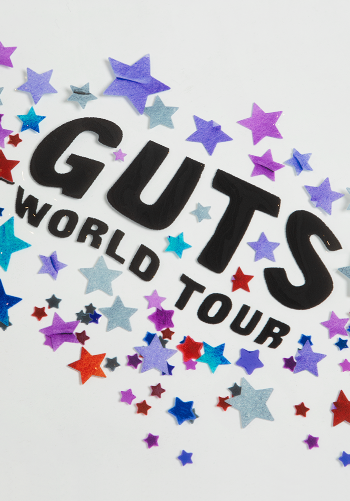 clear GUTS world tour tote