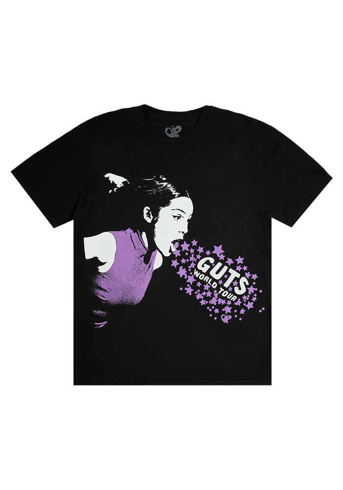 GUTS world tour admat dateback t-shirt in black