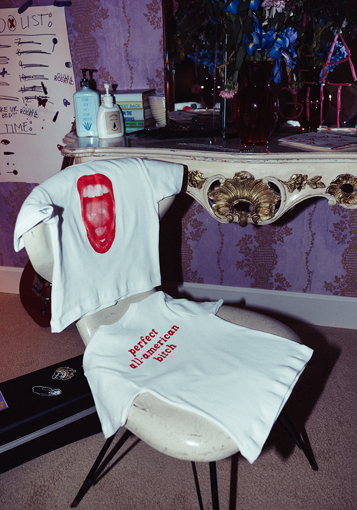 perfect all-american bitch crop t-shirt lifestyle 2