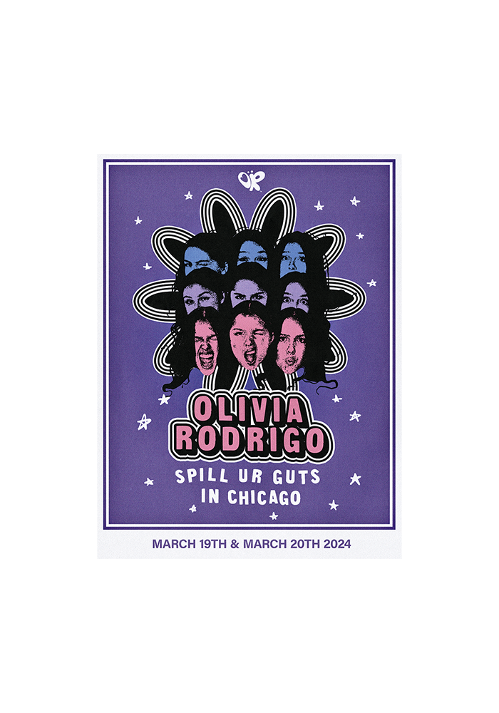 GUTS tour chicago poster