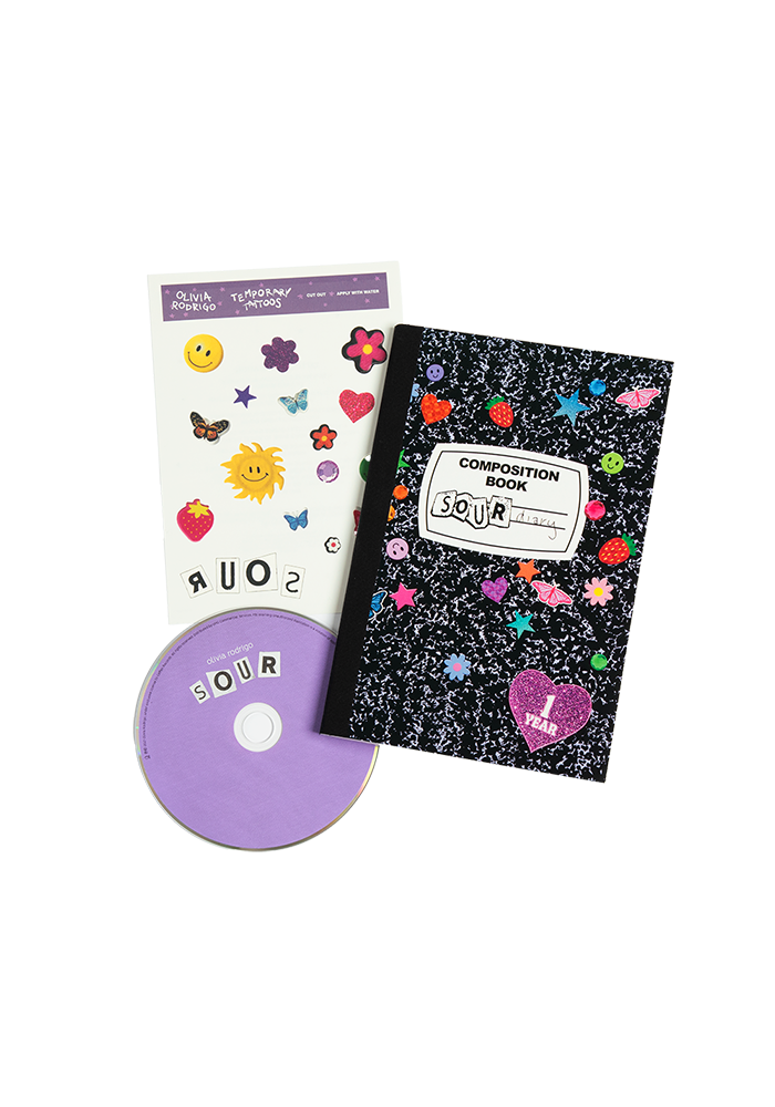 SOUR 1 year anniversary "journal / zine" + CD