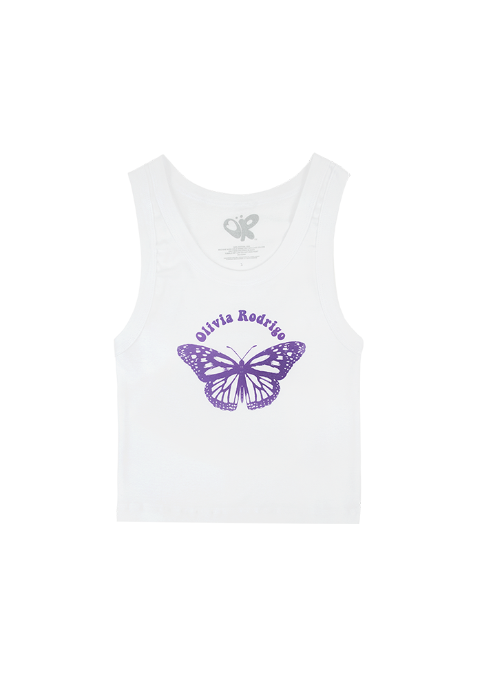 GUTS baby tank in white