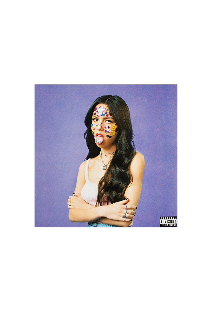 SOUR clear crystal vellum vinyl