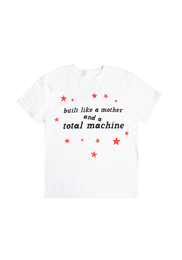 built like a mother and a total machine t-shirt