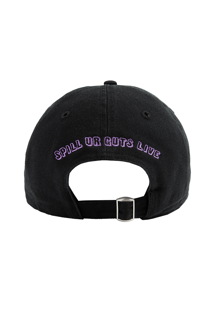 spill ur GUTS live world tour dad hat in black
