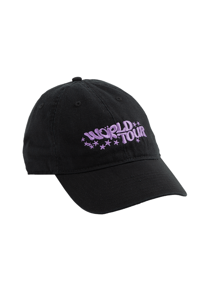 spill ur GUTS live world tour dad hat in black